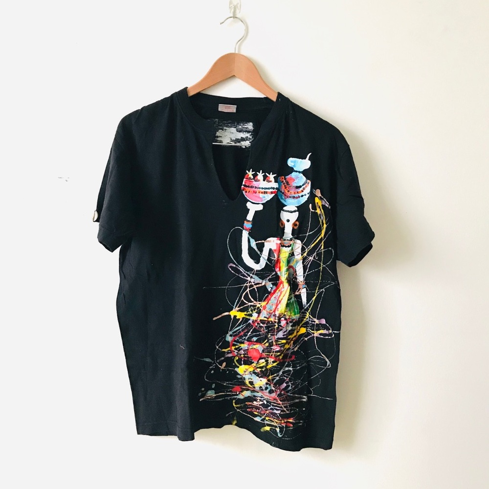 Artist Painted Graphic Tee
